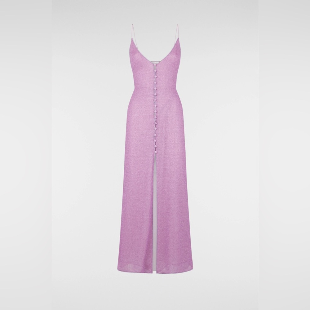Oseree purple maxi dress NWT size small